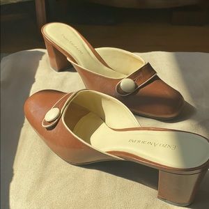 Enzo Angiolini heeled Mules